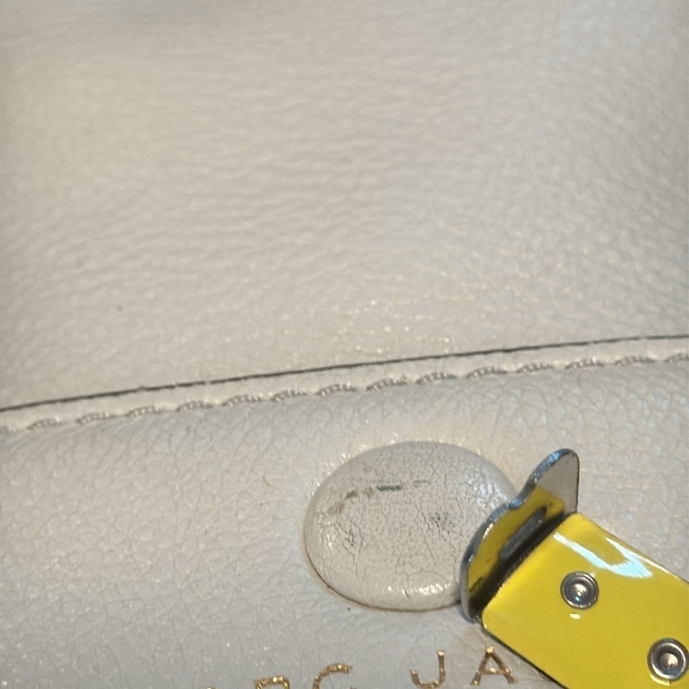 Marc Jacobs White Leather Empire City Bucket Bag - Picture 10 of 10